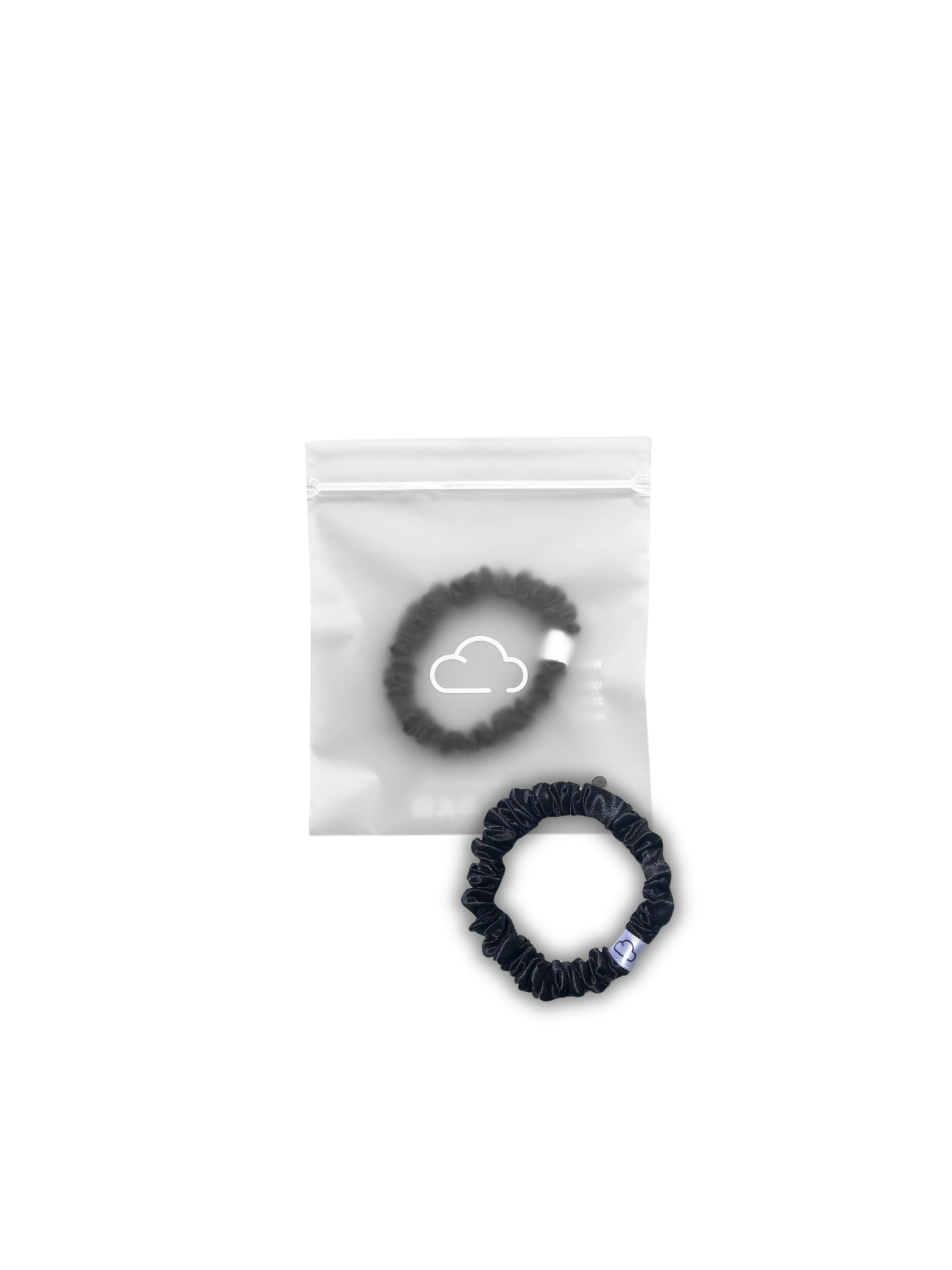 NUAGE. Hedvábná Scrunchie - Sleek