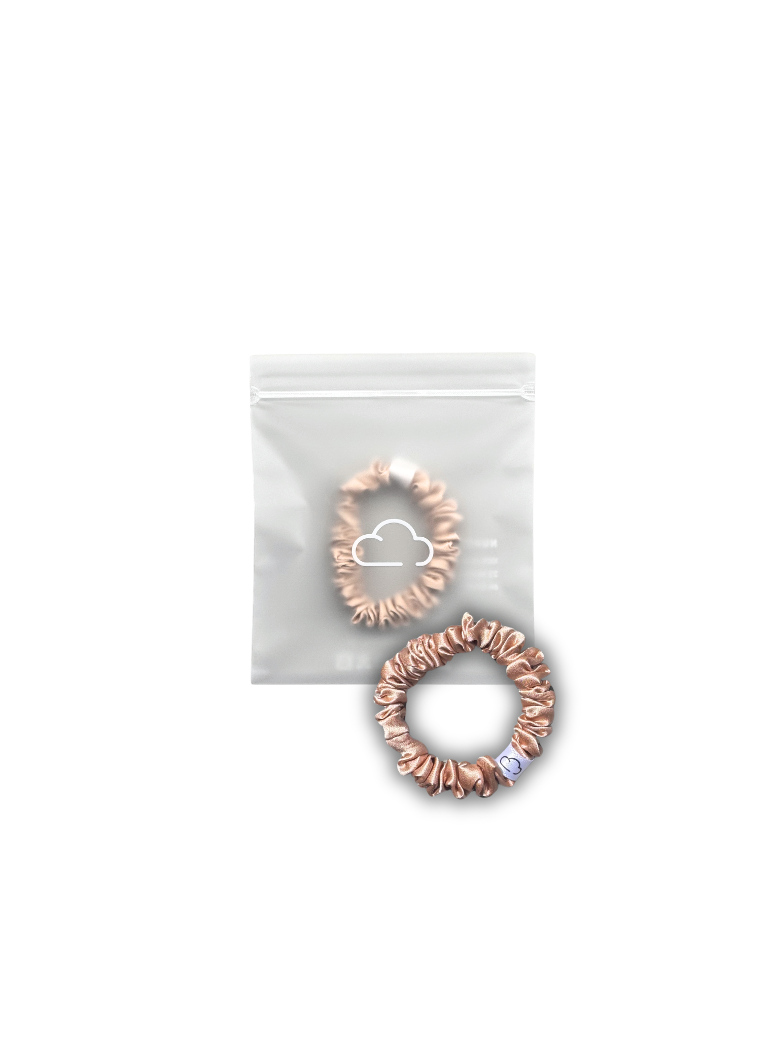 NUAGE. Hedvábná Scrunchie - Sleek